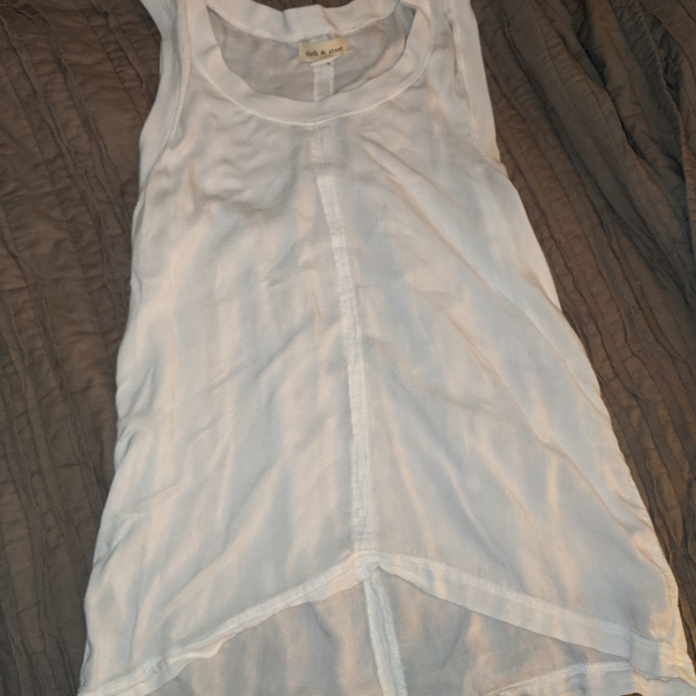 {Cloth & Stone} white tank